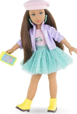 COROLLE GIRLS - POUPEE COFFRET LUNA FASHION WEEK MILAN - 28CM