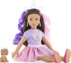 COROLLE GIRLS - POUPEE COFFRET LUNA LICORNE 28 CM