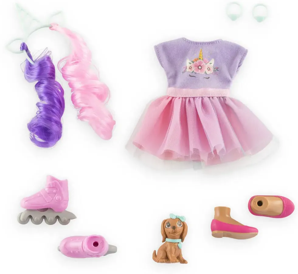 COROLLE GIRLS - POUPEE COFFRET LUNA LICORNE 28 CM