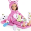 COROLLE GIRLS -POUPEE COFFRET ZOE PYJAMA PARTY 28 CM