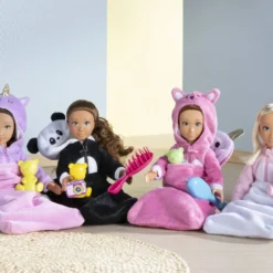 COROLLE GIRLS -POUPEE COFFRET ZOE PYJAMA PARTY 28 CM