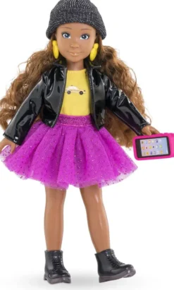 COROLLE GIRLS - POUPEE COFFRET MELODY FASHION WEEK NEW YORK - 28CM