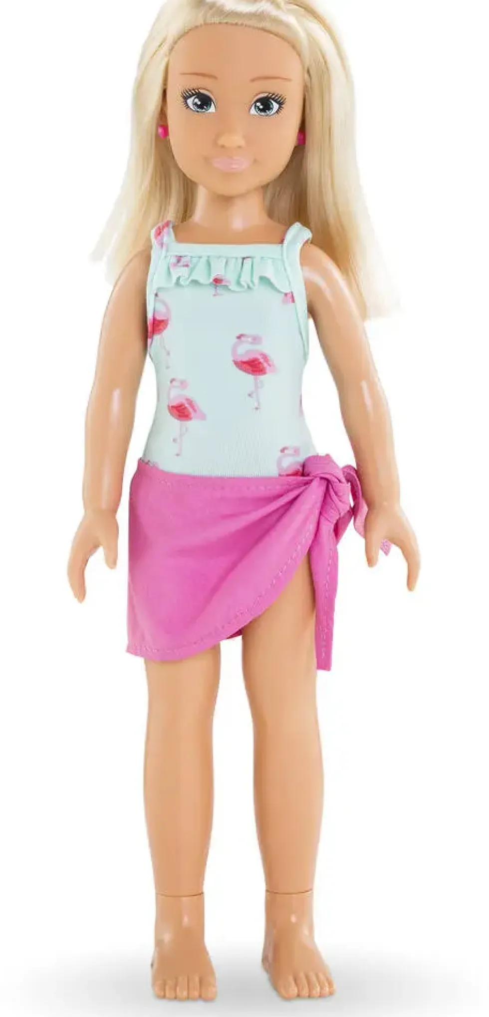 COROLLE GIRLS - POUPEE - COFFRET VALENTINE A LA PLAGE - COROLLE VETEMENTS 28 CM