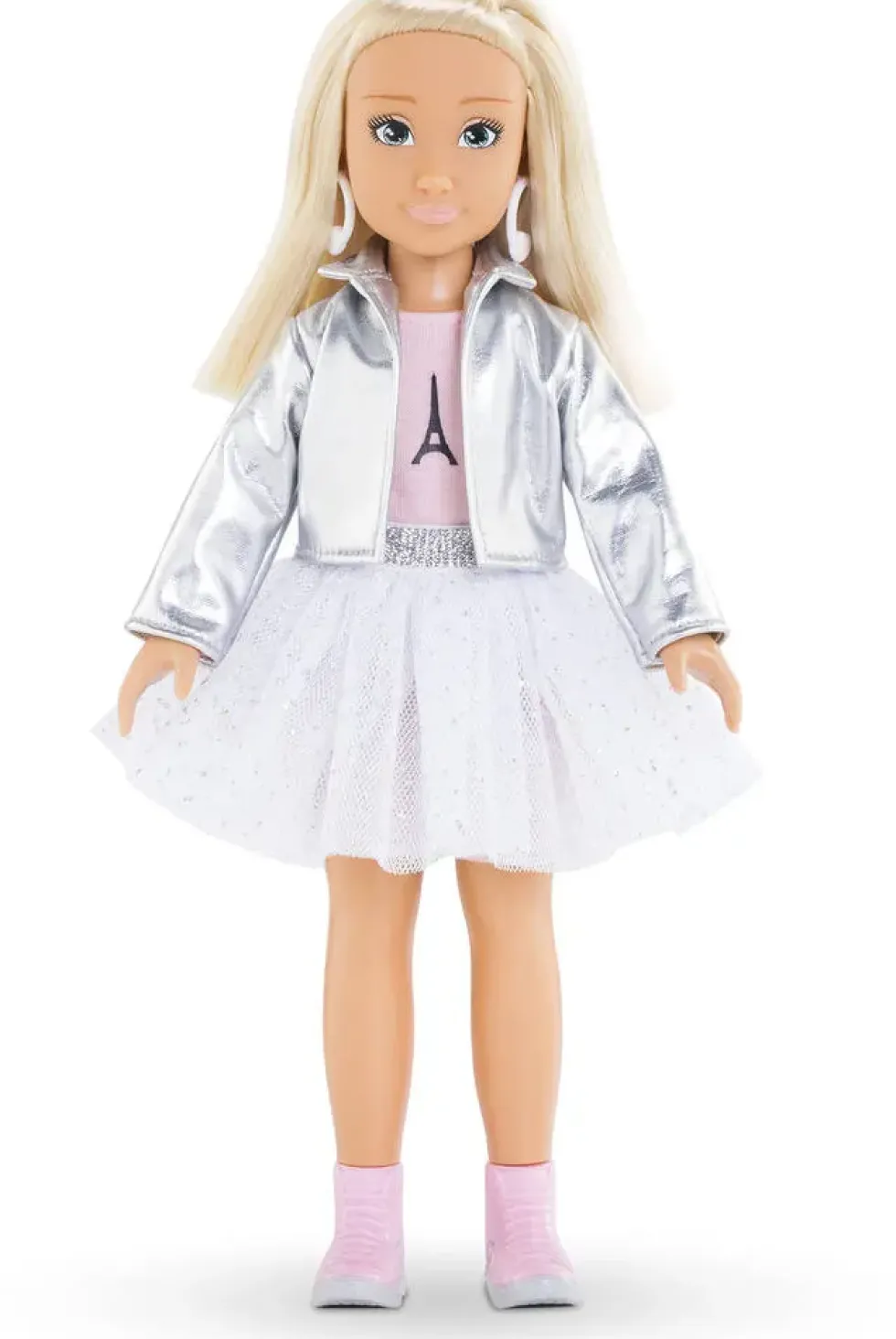 COROLLE GIRLS - POUPEE MANNEQUIN - COFFRET VALENTINE FASHION WEEK PARIS - COROLLE VETEMENTS 28 CM