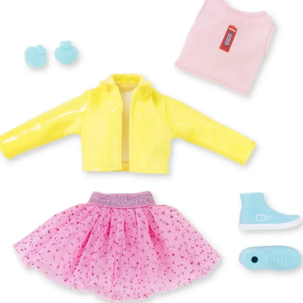 COROLLE GIRLS - POUPEE MANNEQUIN - COFFRET ZOE FASHION WEEK LONDRES- 28 CM