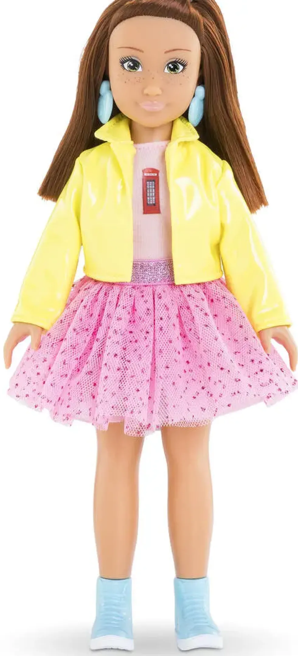 COROLLE GIRLS - POUPEE MANNEQUIN - COFFRET ZOE FASHION WEEK LONDRES- 28 CM