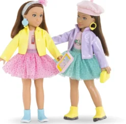 COROLLE GIRLS - POUPEE MANNEQUIN - COFFRET ZOE FASHION WEEK LONDRES- 28 CM