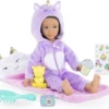 COROLLE GIRLS -POUPEE MANNEQUIN - COFFRET LUNA PYJAMA PARTY - 28CM
