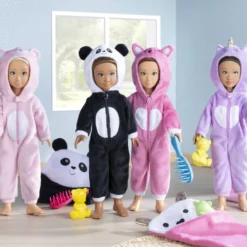 COROLLE GIRLS -POUPEE MANNEQUIN - COFFRET LUNA PYJAMA PARTY - 28CM
