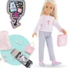 COROLLE GIRLS - POUPEE MANNEQUIN - COFFRET VALENTINE SHOPPING - 28CM