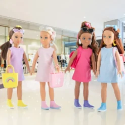 COROLLE GIRLS - POUPEE MANNEQUIN - COFFRET VALENTINE SHOPPING - 28CM
