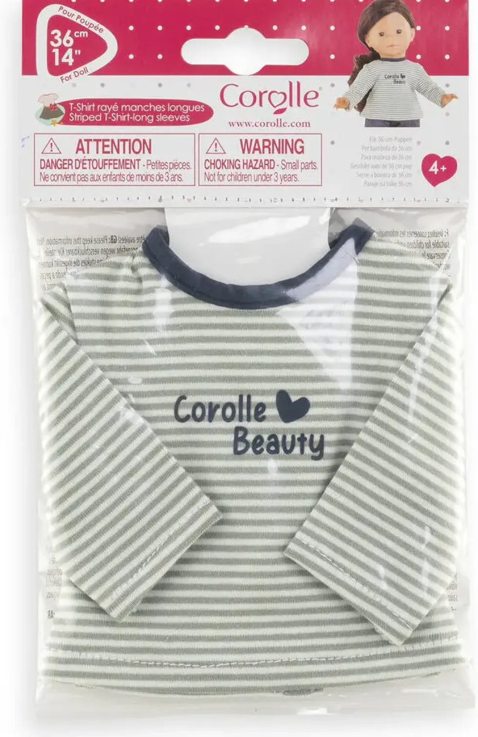 COROLLE MA COROLLE -T-SHIRT RAYE MANCHES LONGUES
