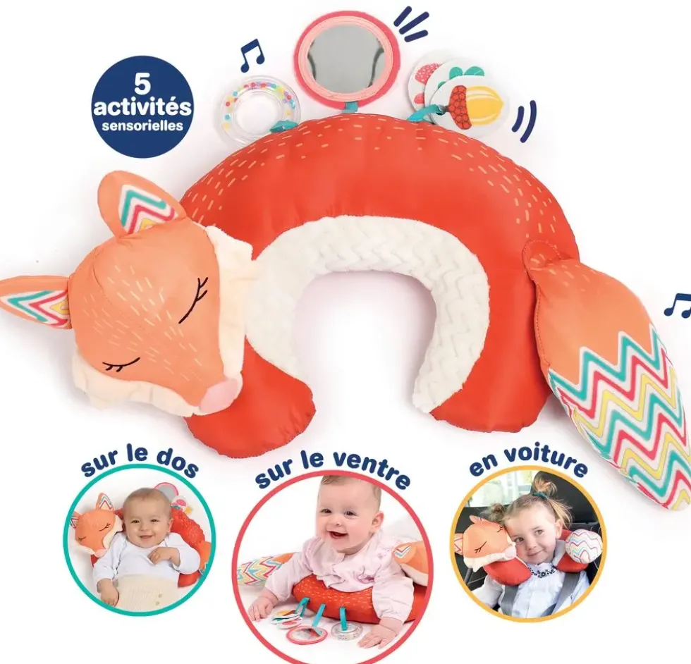 COUSSIN D'ACTIVITES RENARD