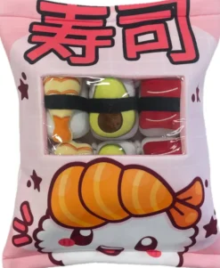 COUSSIN KAWAII AVEC 6 MINI SUSHI