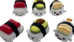 COUSSIN KAWAII AVEC 6 MINI SUSHI