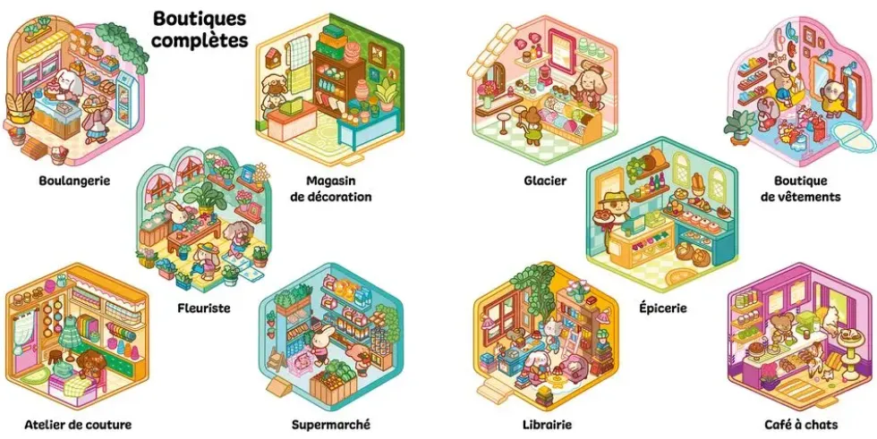 COZY STICKERS MES PETITES BOUTIQUES
