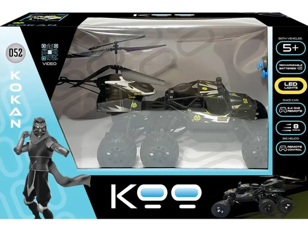 CRAWLER ET HELICOPTERE RADIOCOMMANDES KOKAN 052