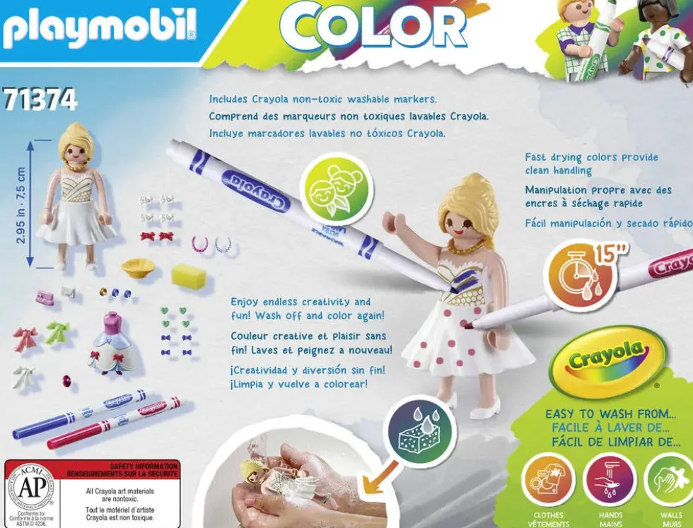 CRAYOLA - TENUES DE SOIREE - 71374