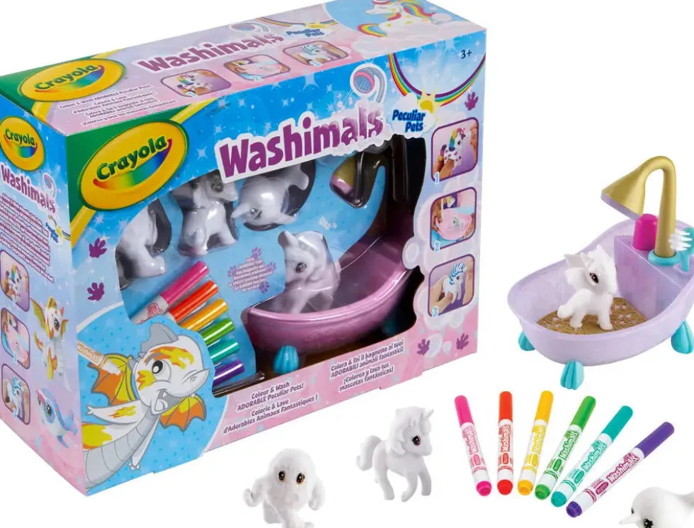 CRAYOLA WASHIMALS - ANIMAUX FANTASTIQUES