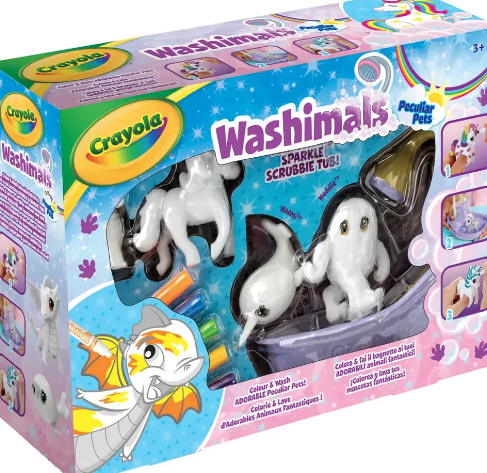 CRAYOLA WASHIMALS - ANIMAUX FANTASTIQUES