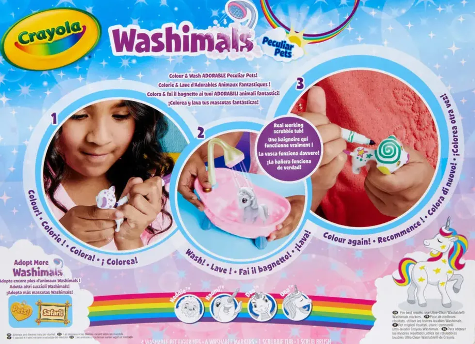 CRAYOLA WASHIMALS - ANIMAUX FANTASTIQUES