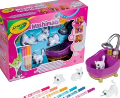 CRAYOLA WASHIMALS - COFFRET MES ANIMAUX A COLORIER