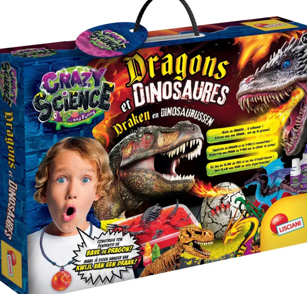 CRAZY SCIENCE DRAGONS ET DINOSAURES
