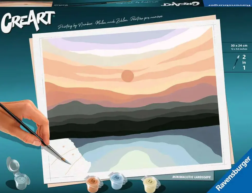 CREART, DE LA PEINTURE PAR NUMEROS POUR ADULTE - 24X30CM