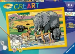 CREART KIDS31X21CMANIMAUX DE LA SAVANE