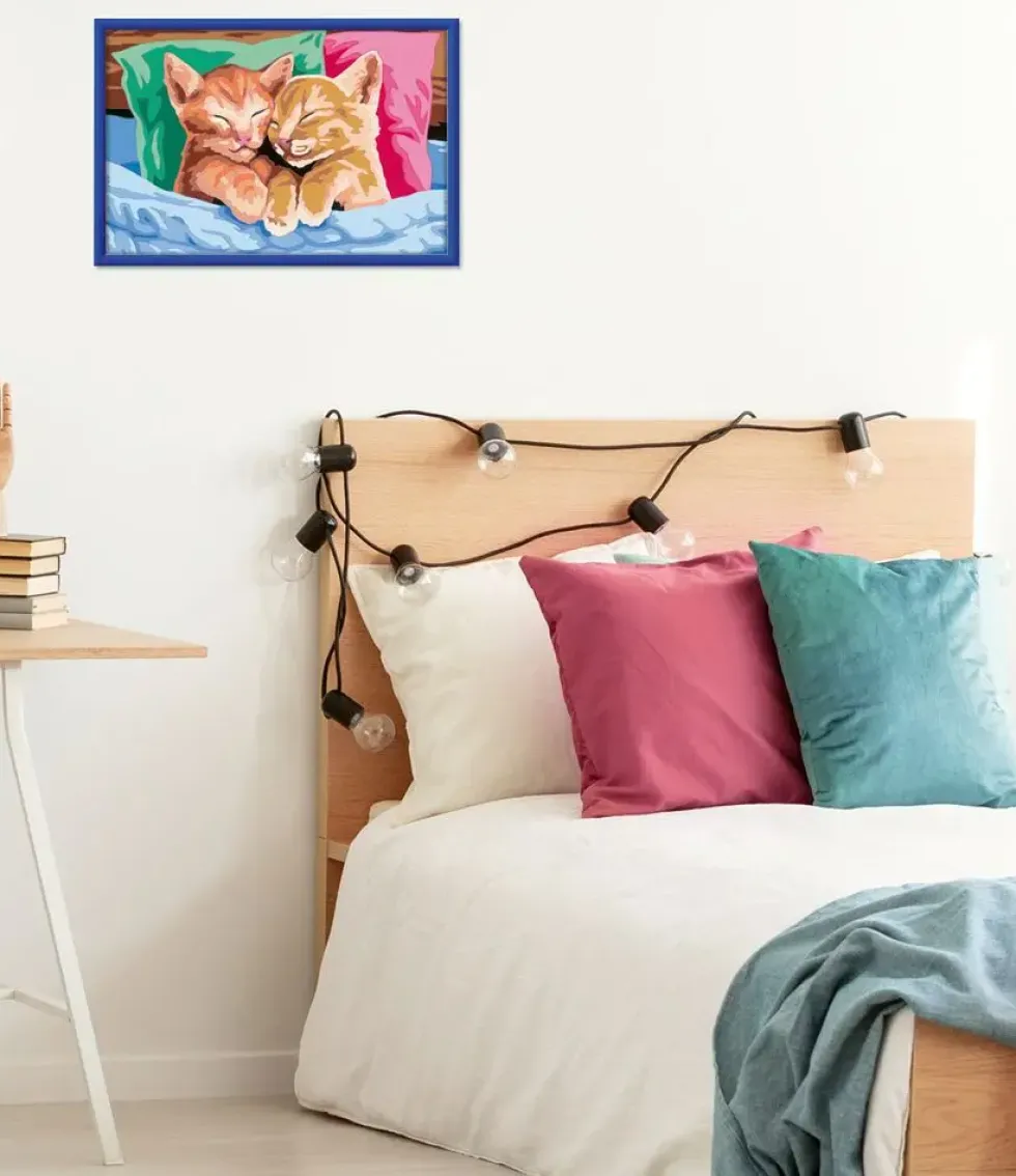 CREART KIDS31X21CMCHATONS ENDORMIS