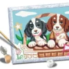 CREART KIDS - 18X24CM - CHIOTS DANS PANIER