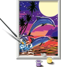CREART KIDS13X18CMDAUPHINS JOUEURS