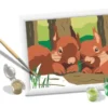 CREART KIDS - 13X18CM - ECUREUILS EN FORET