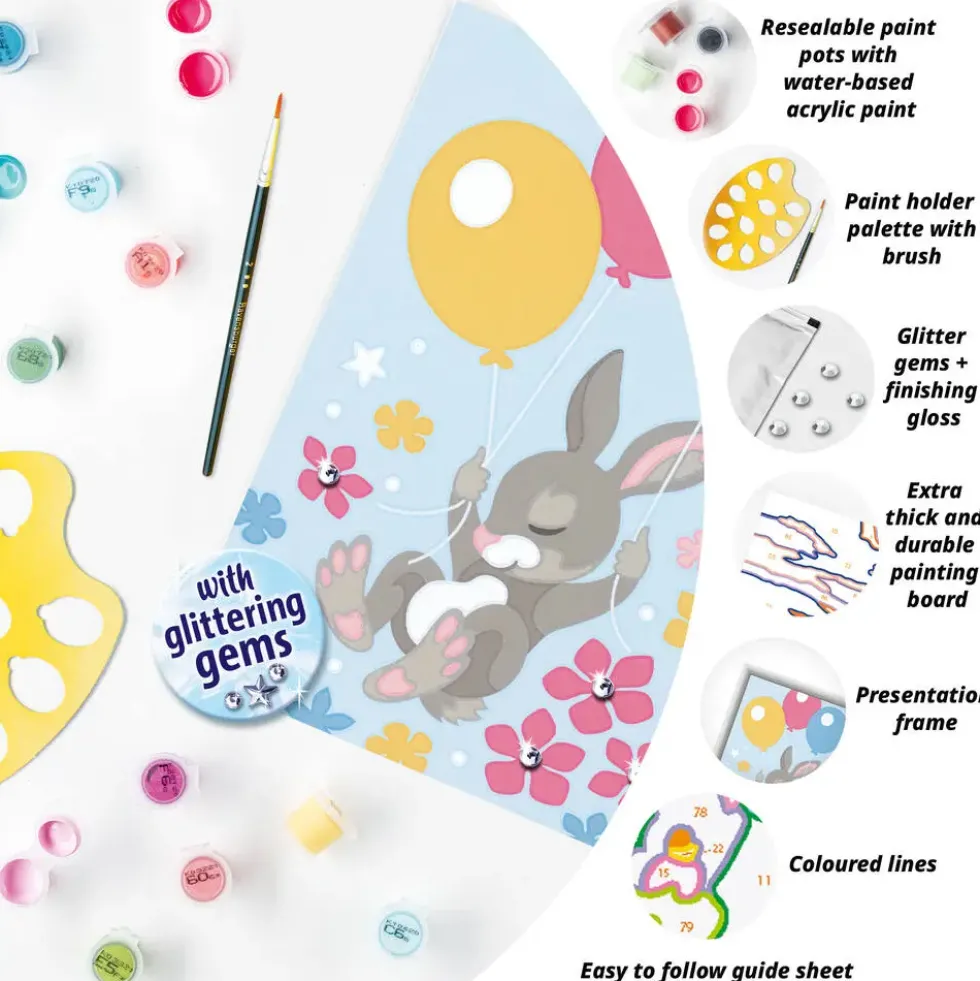 CREART KIDS13X18 CMLAPIN ET BALLONS