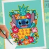 CREART - PEINTURE PAR NUMERO - 24 X 30 CM - STITCH