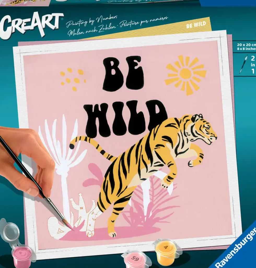 CREART - 20X20 CM - BE WILD