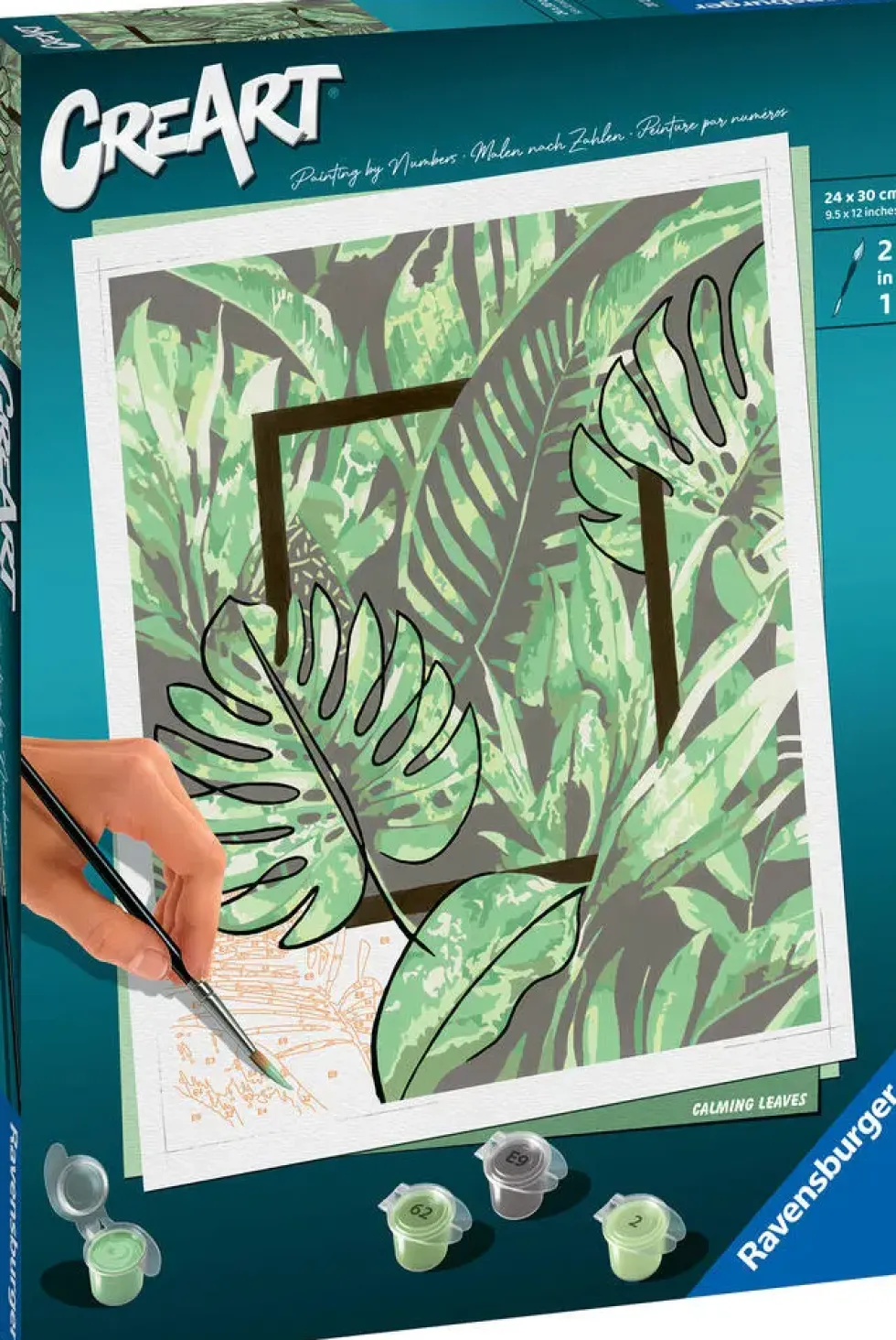 CREART - 24X30 CM - CALMING LEAVES
