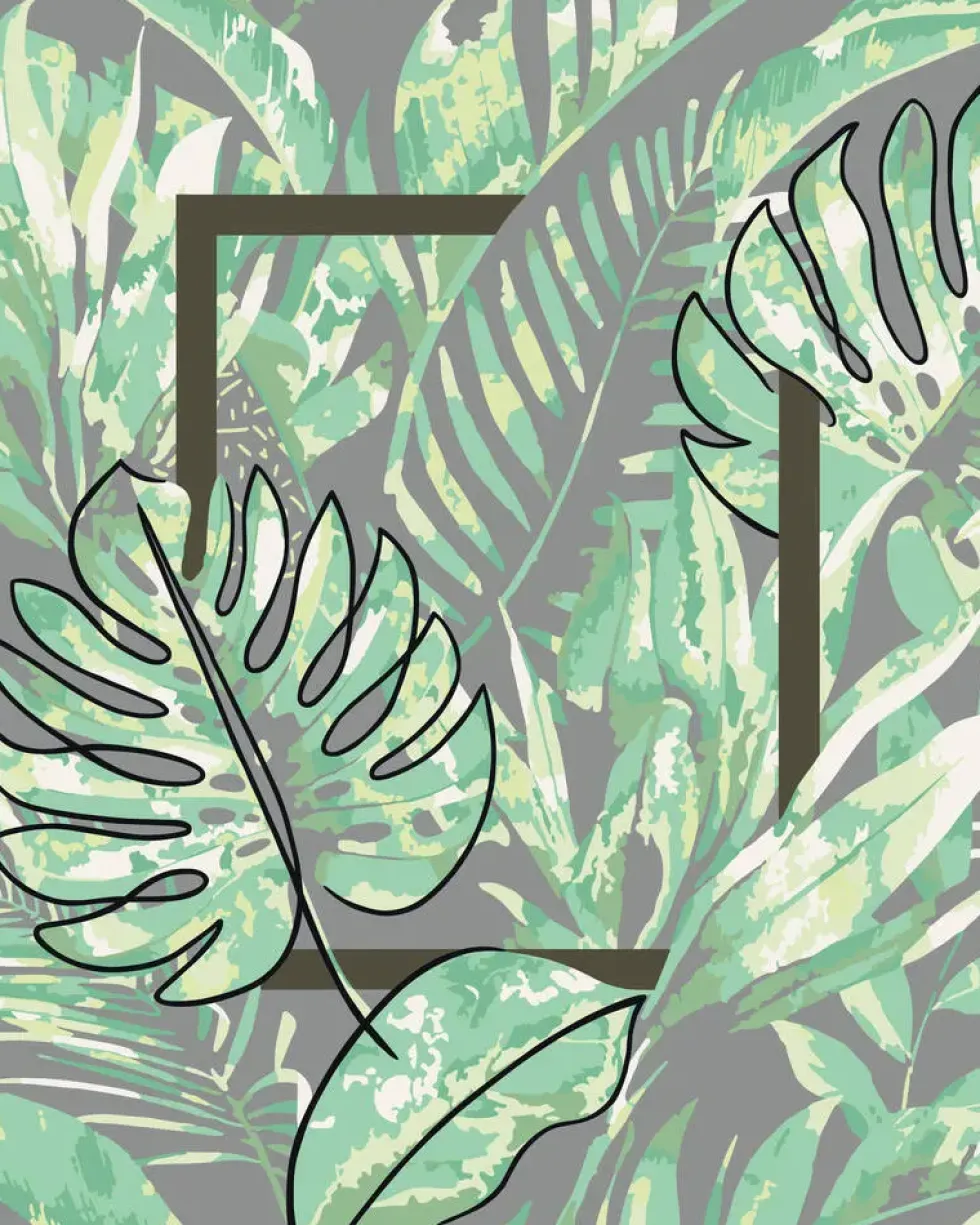 CREART - 24X30 CM - CALMING LEAVES