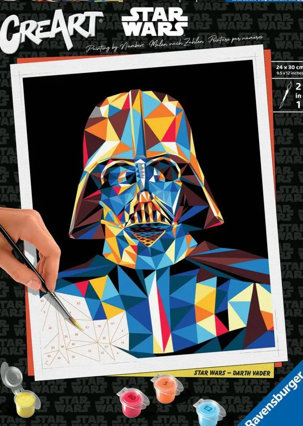 CREART 24X30 CM DARK VADOR