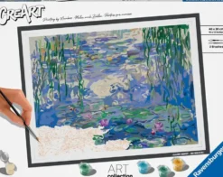 CREART - 30X40 CM - MONET - WATERLILIES