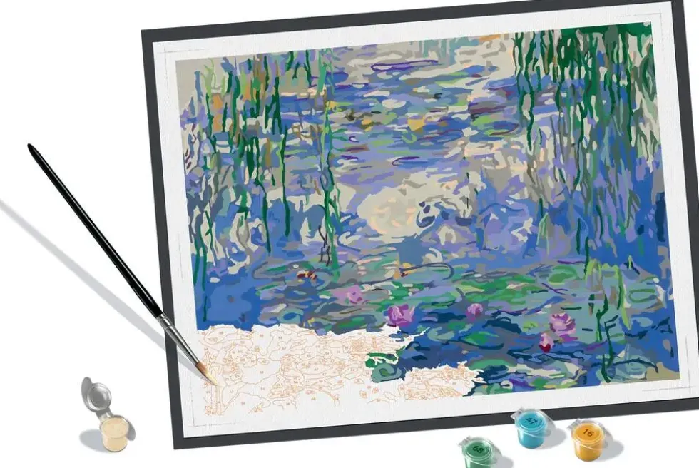 CREART - 30X40 CM - MONET - WATERLILIES