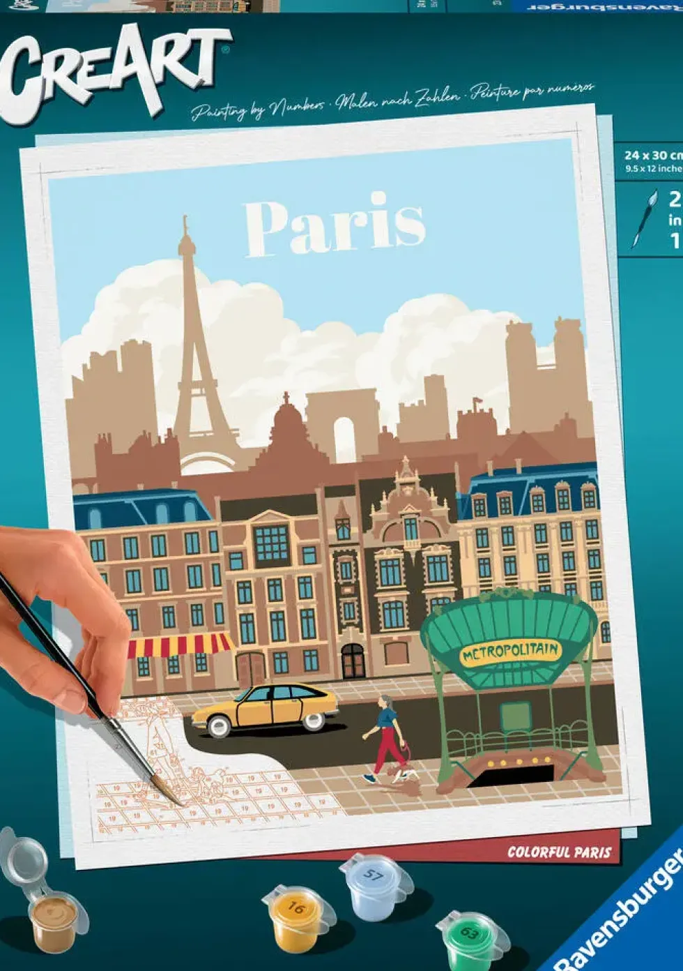 CREART 24X30 CM PARIS