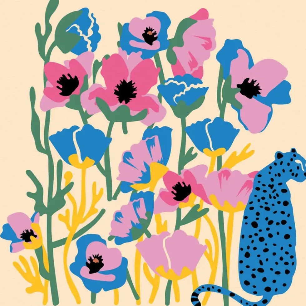 CREART - 20X20 CM - POPPY