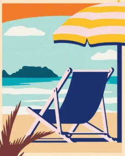 CREART - 24X30CM - RELAX AT THE BEACH