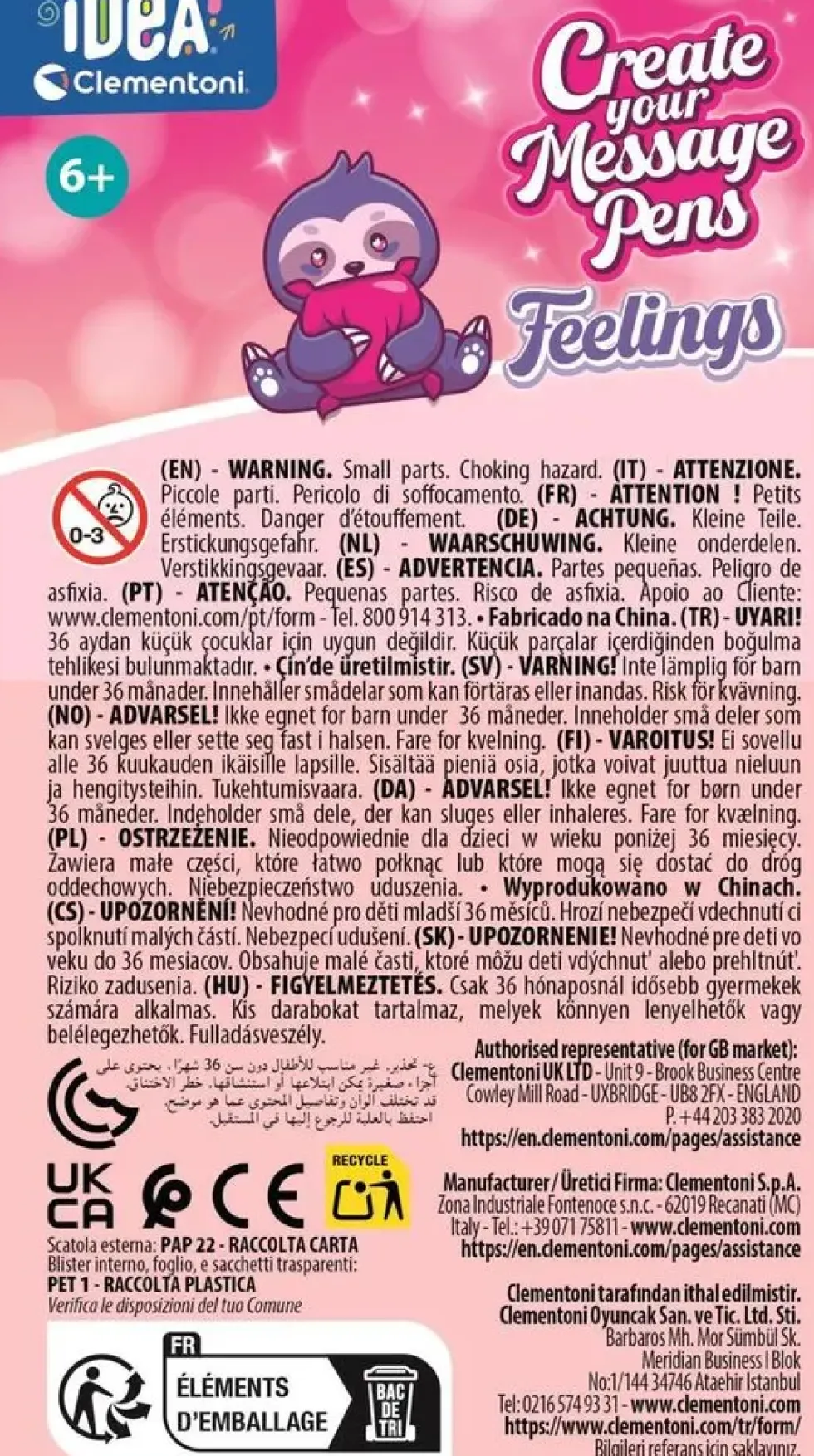 CREE TES STYLOS MESSAGES - EMOTION