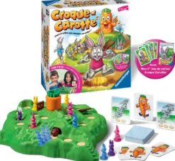 CROQUE CAROTTE ET JEU DE CARTES