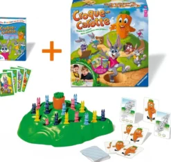 CROQUE CAROTTE + JEU DE CARTES