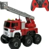 CROSSLANDER® PRO CAMION DE POMPIERS TÉLÉCOMMANDÉ AVEC EFFETS SONORES ET LUMINEUX
