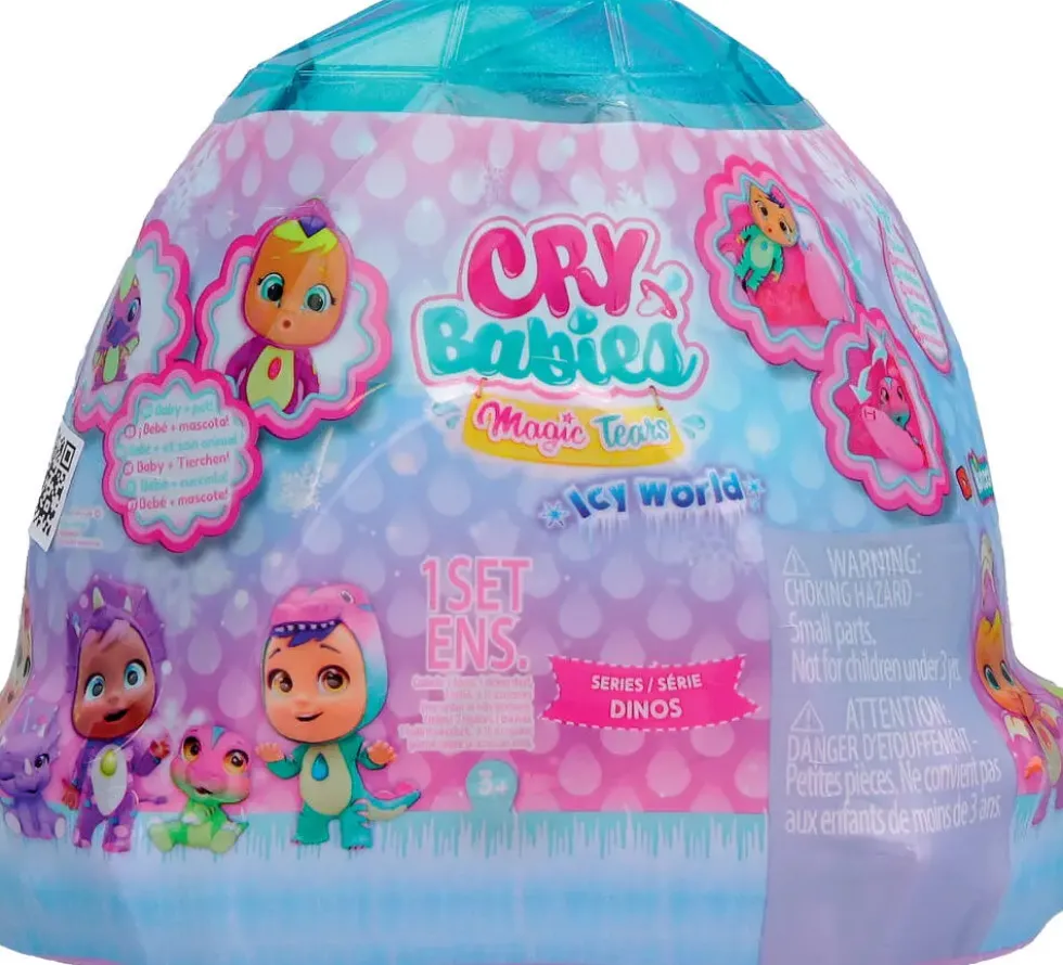 CRY BABIES MAGIC TEARS DINO- ICY WORLD