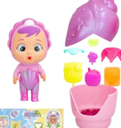 CRY BABIES -MINI POUPEE MAGIC TEARS TROPICAL SHINY SHELL
